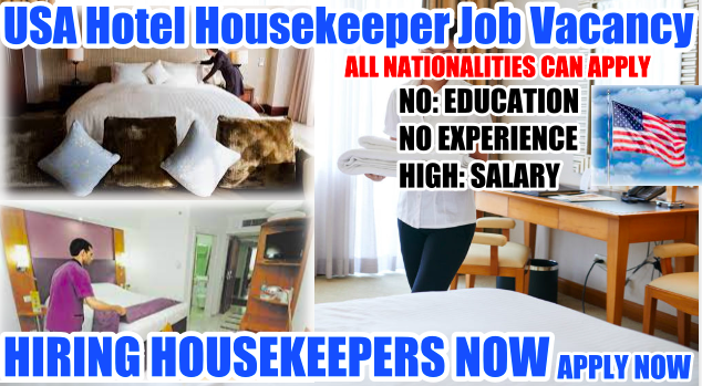 Hotel Housekeeper Job Vacancy