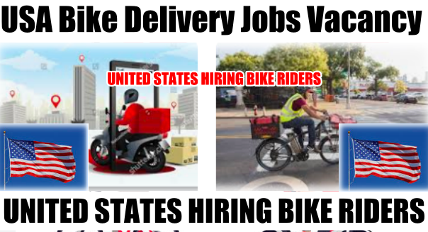 Bike Delivery Driver Job Vacancy