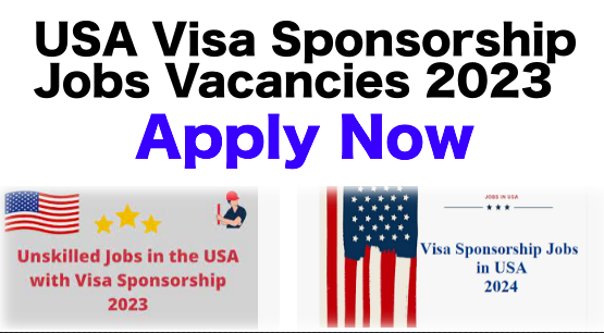 USA Visa Sponsorship Job Vacancies